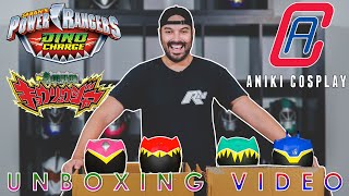 POWER RANGERS DINO CHARGE BUNDLE ANIKI UNBOXING VIDEO