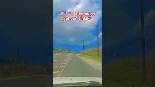 🇺🇸🇺🇸🇺🇸 after super typhoon sinlaku