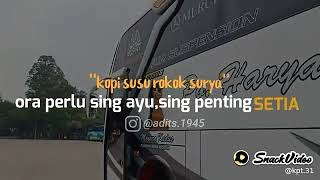 kopi susu rokok surya