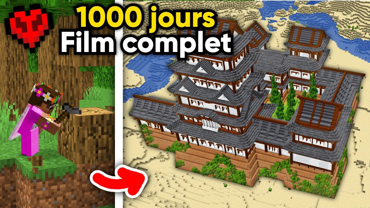 Film Complet Jai Survcu 1000 Jours sur Minecraft Hardcore