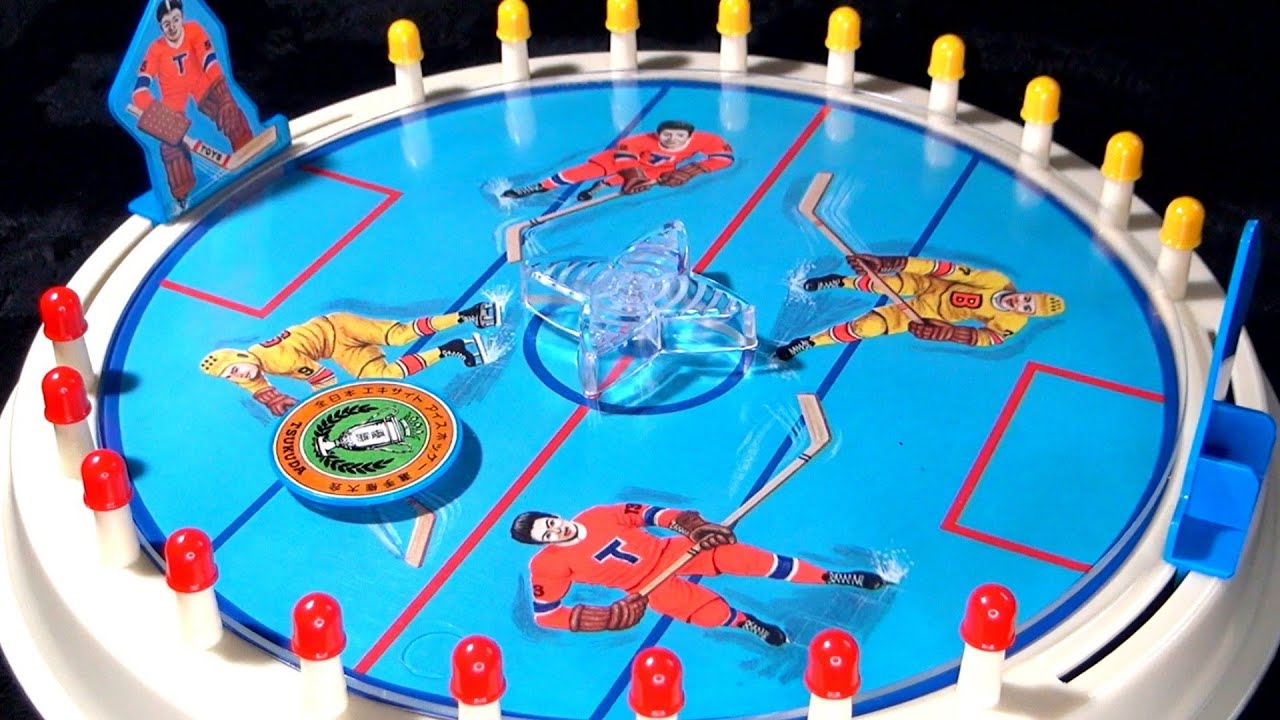 レトロ トイ】ツクダの エキサイトホッケー ゲーム ゴールテンダー