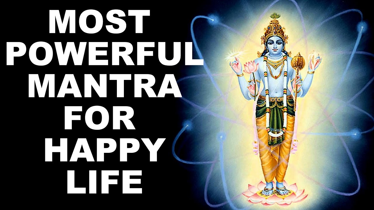 OM NAMO NARAYANA  MOST POWERFUL MANTRA TO BRING HAPPINESS   SETTLEMENT IN LIFE