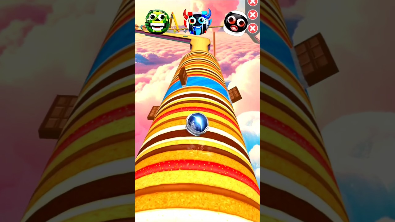 Going Balls: NEW Ball Crosses the NO-ERROR Illusion Path! 