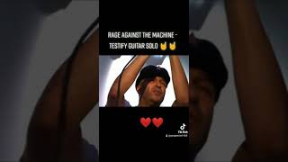 Testify Guitar Solo Rage Against The Machine  tommorello