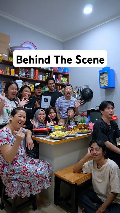 Behind the scene of Warung Toktok🏪 #warung #jadulwarung #chinesewarung #mukbang #jadulsnacks #fun...