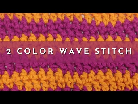 How To Crochet The 40 Color Wave Stitch YouTube Best Lazy Wave Crochet Pattern How To Crochet The 40 Color Wave Stitch YouTube Best Lazy Wave Crochet Pattern