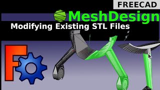 FreeCAD: Adding Your Own Modifications to STL / OBJ / 3DS files | R/C Landing gear modifications