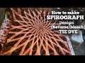 HOW TO BLEACH TIE DYE SPIROGRAPH DESIGN | REVERSE TIE DYE SPIROGRAPH