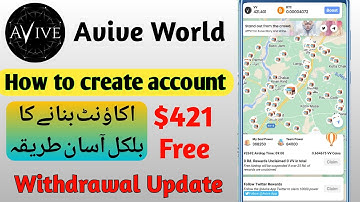 #Avive World App How to create account #AviveminingApp #TVChannelKing