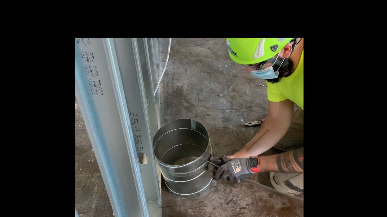 How To Make Hangers For Round Duct Pipe YouTube How To Make Hangers For Round Duct Pipe YouTube