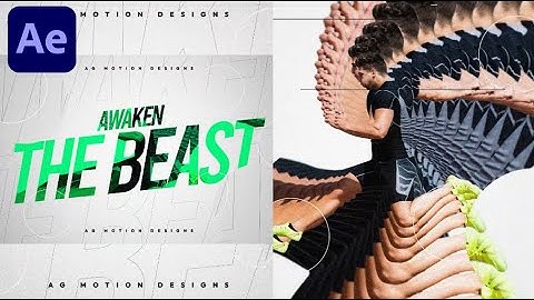 Sports Motion Graphics Masterclass – Complete After Effects Tutorial for Beginners to Pros