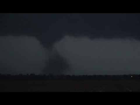 Damaging tornado Intercept Just West of Harrisburg, AR 3/30/2025
