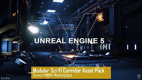 "Events" - Unreal Engine / Modular Sci Fi Corridor Asset Pack v 2.0 Update Showcase