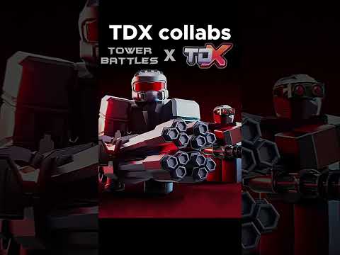 TDS VS TDX Collabs - Tower Defense Simulator Roblox/Tower Defense X Roblox