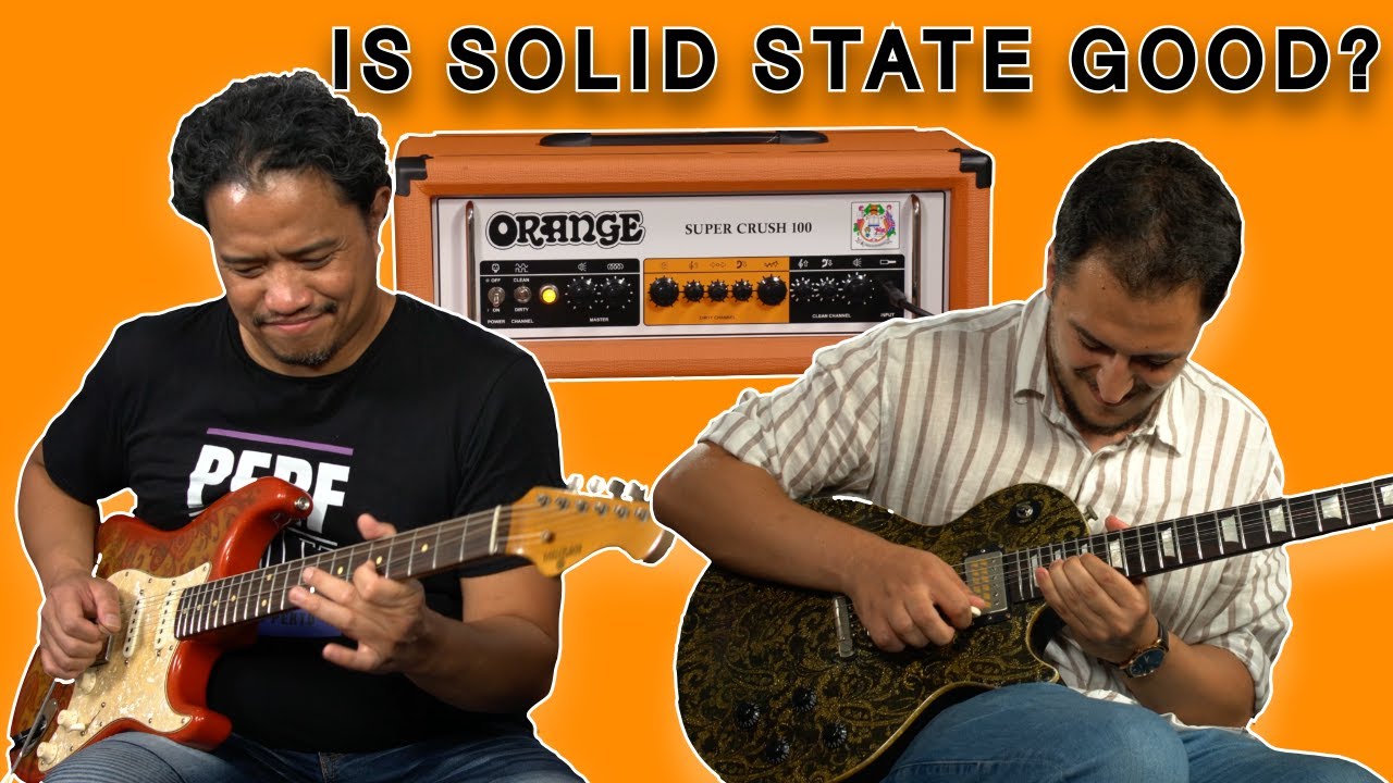 The BEST Solid State Guitar Amp?! | Orange Super Crush 100 Amp Review ...
