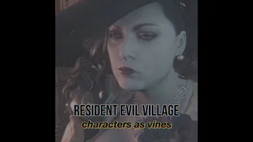 Resident Evil Village characters as vines