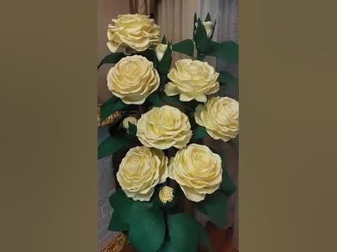 Кустовая роза светильник - YouTube