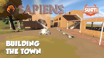 Sapiens Gameplay Ep5 - Building the Town