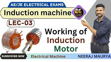 Lec-03 | Working of Induction Motor | CDG Educators