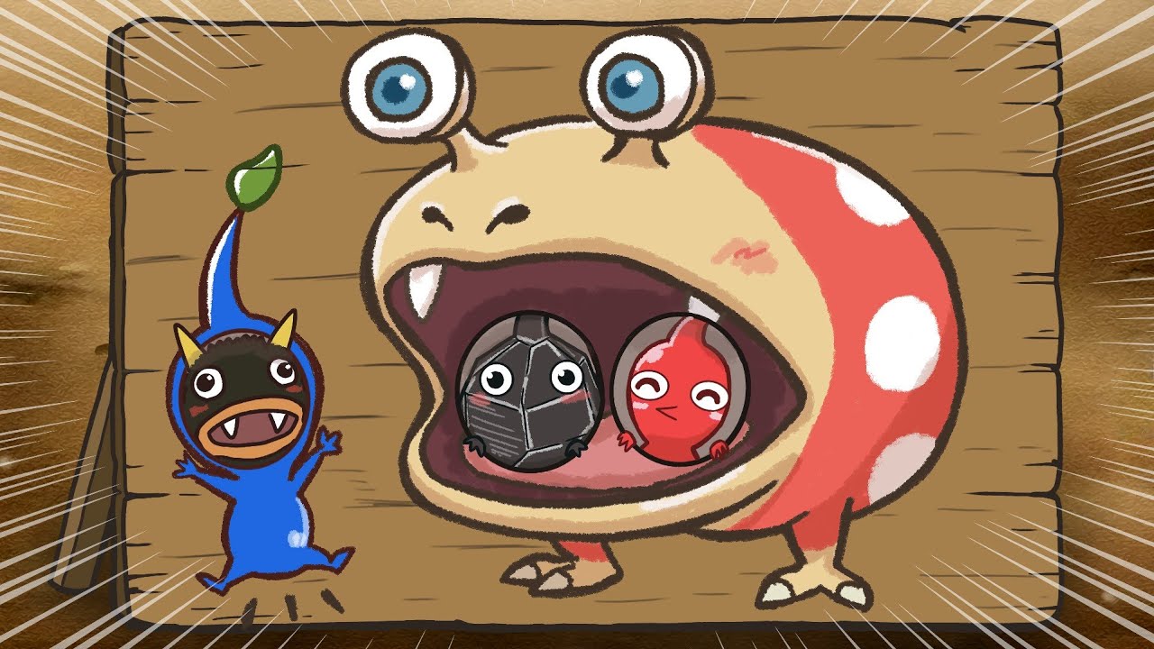ボス戦中に顔ハメしてサボるピクミン 【ピクミン3dx】#05
