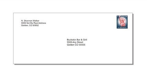 Addressing envelopes with CorelDraw. Try this. It