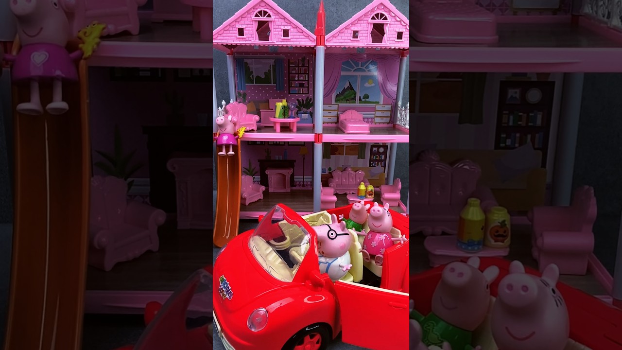 Satisfying with Unboxing & Review Peppa Pig Castle Slide Toys ASMR 