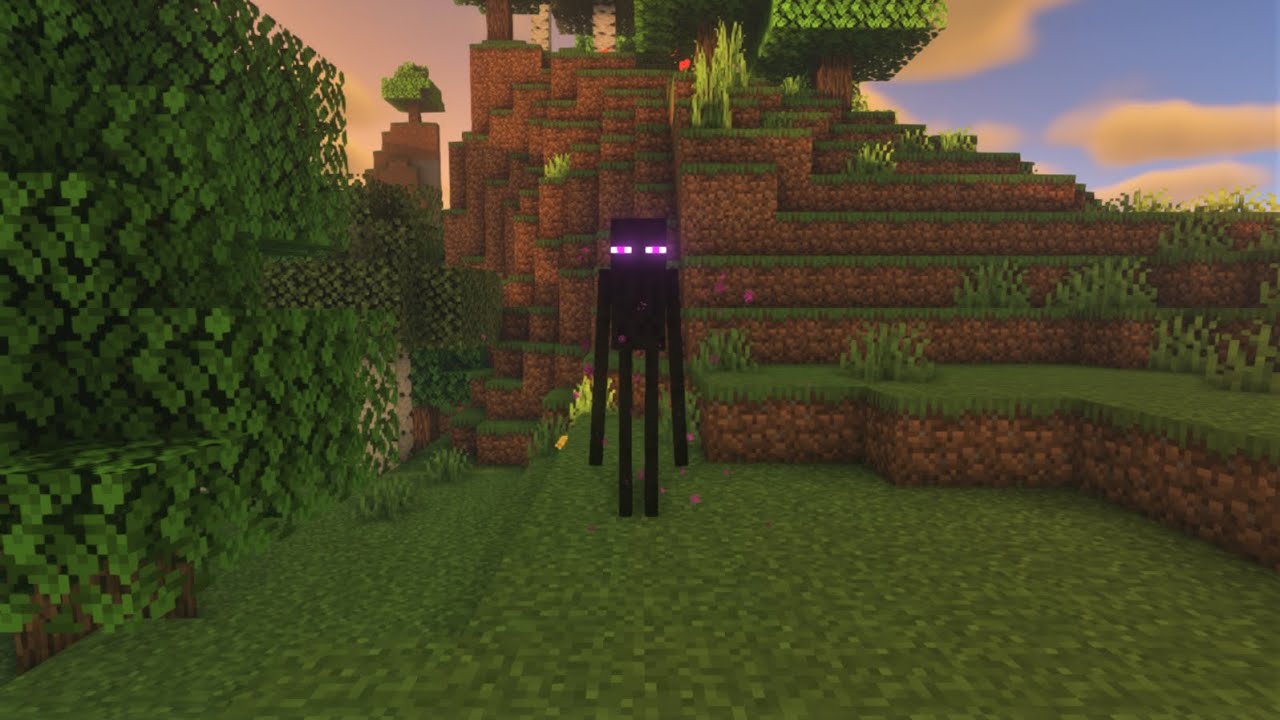 How to BECOME an ENDERMAN in Minecraft? *no mods* - YouTube