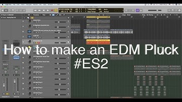 How to make an EDM Pluck #ES2 tutorial
