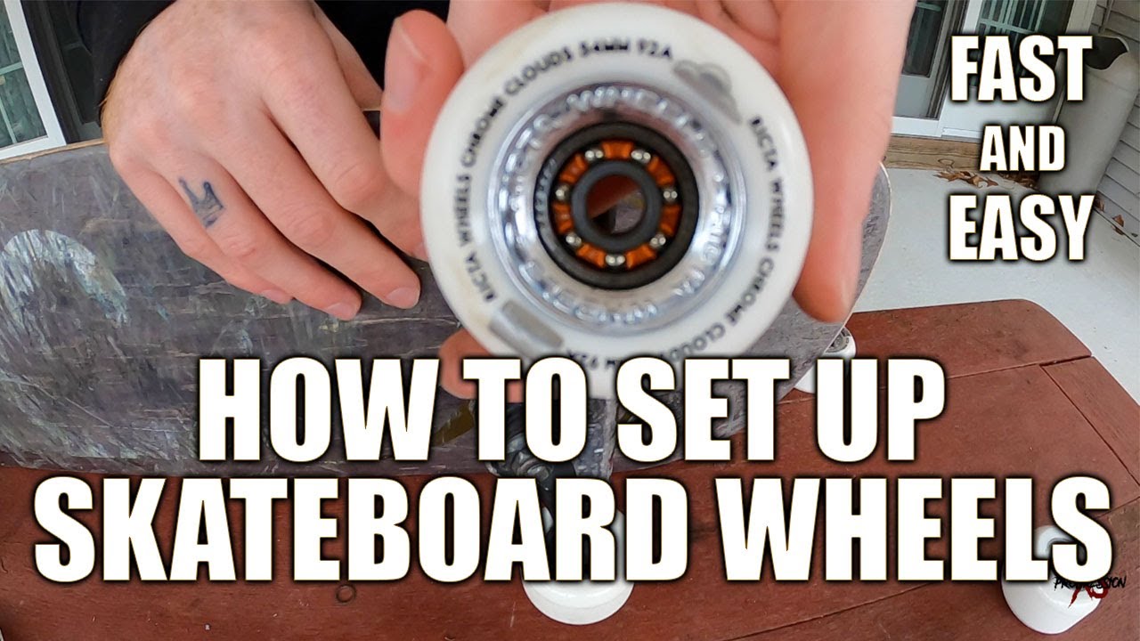 How to Set Up Skateboard Wheels (Fast and Easy) YouTube