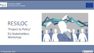 RESILOC Project2Policy EU Stakeholders Workshop - 05