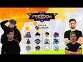 Free Fire | Critical X Charity Scrims Day 2 | India freedom League - Garena Free Fire