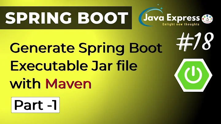 #16.SpringBoot - How to generate(STS) and Run Spring Boot Executable Jar file in Command Line ?