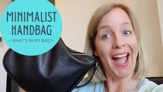 What's in my bag? Minimalist handbag setup