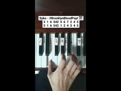 Syko - #BrooklynBloodPop! (Piano Tutorial) - YouTube
