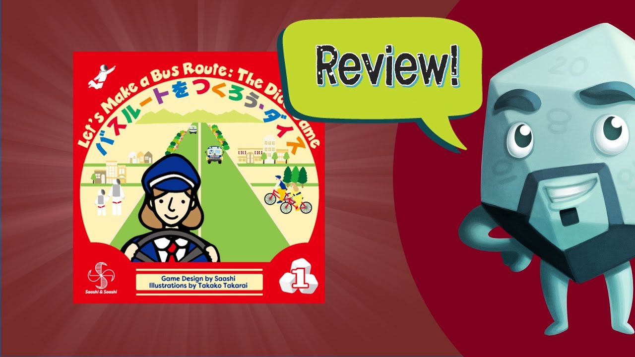 Let's Make a Bus Route: The Dice Game Review - with Zee Garcia