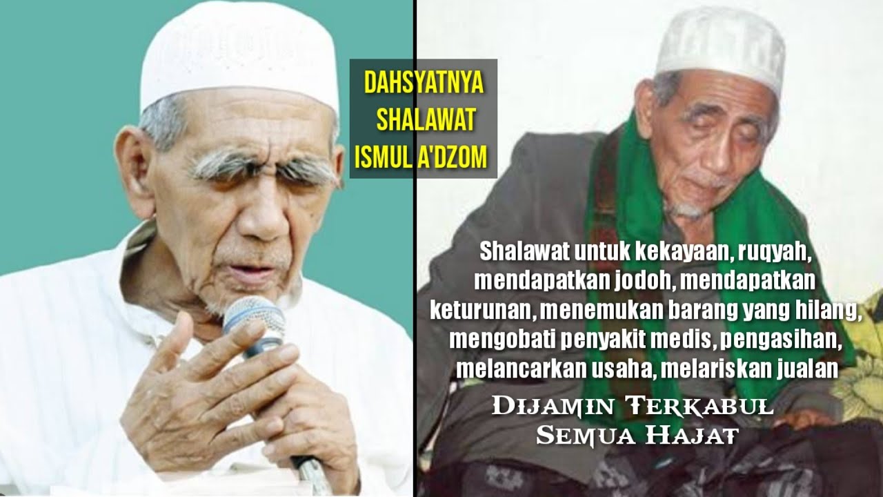 Ijazah Amalan Shalawat Ismul A'dzom Agar Harta Tak Pernah Habis | Semua Hajat Pasti Terkabul