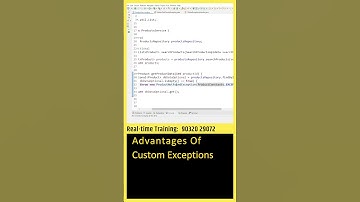 Advantages Of Using Custom Exceptions In APIs | Java Springboot Tutorial For Beginners in Telugu