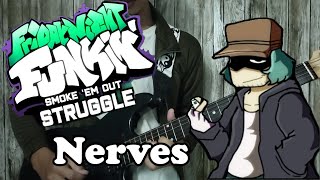 Friday Night Funkin Vs Garcello Mod by atsuover - Nerves (Guitar Cover)