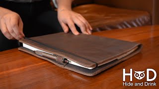 Discover Hide & Drink's Rustic Cover for Leuchtturm Notebook B5 @ The Stockyard Exchange