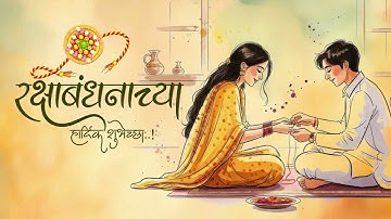 Happy Raksha Bandhan 2025 Status Video | Heart Touching Brother-Sister Bond | Rakhi Shree Graphics