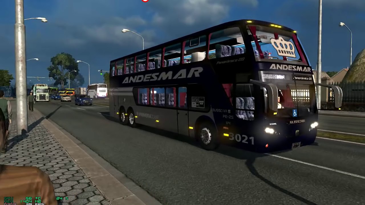ETS2 | V1.30X | EAA BUS 4.5 | MEJOR MAP FREE D PASAJEROS ...