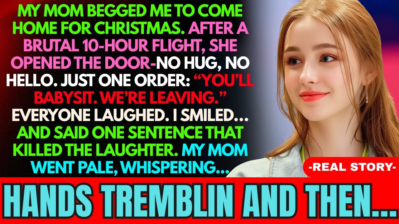 My Mom Flew Me Home For The Holidays—Then Told Me To Babysit My Sibling While They Vacationed…