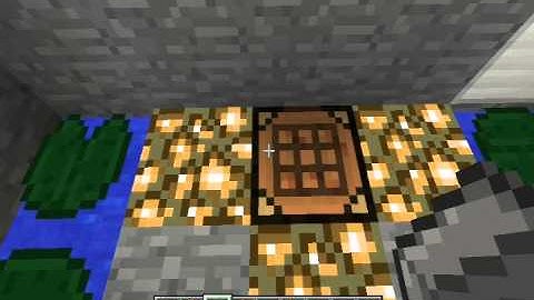 FIRST MINECRAFT VIDEO-Crafting A Monster Spawner