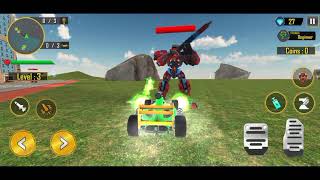Dragon Fly Robot Car Transform - Android Gameplay Part 2 screenshot 1
