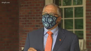 Gov. Jay Inslee Encouraged By The Widespread Adoption Of Face Masks, As He Strengthens Order