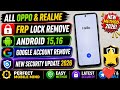 All Oppo &amp; Realme FRP Lock Remove 2026 (Android 15,16) How To FRP Unlock All Realme Without Pc