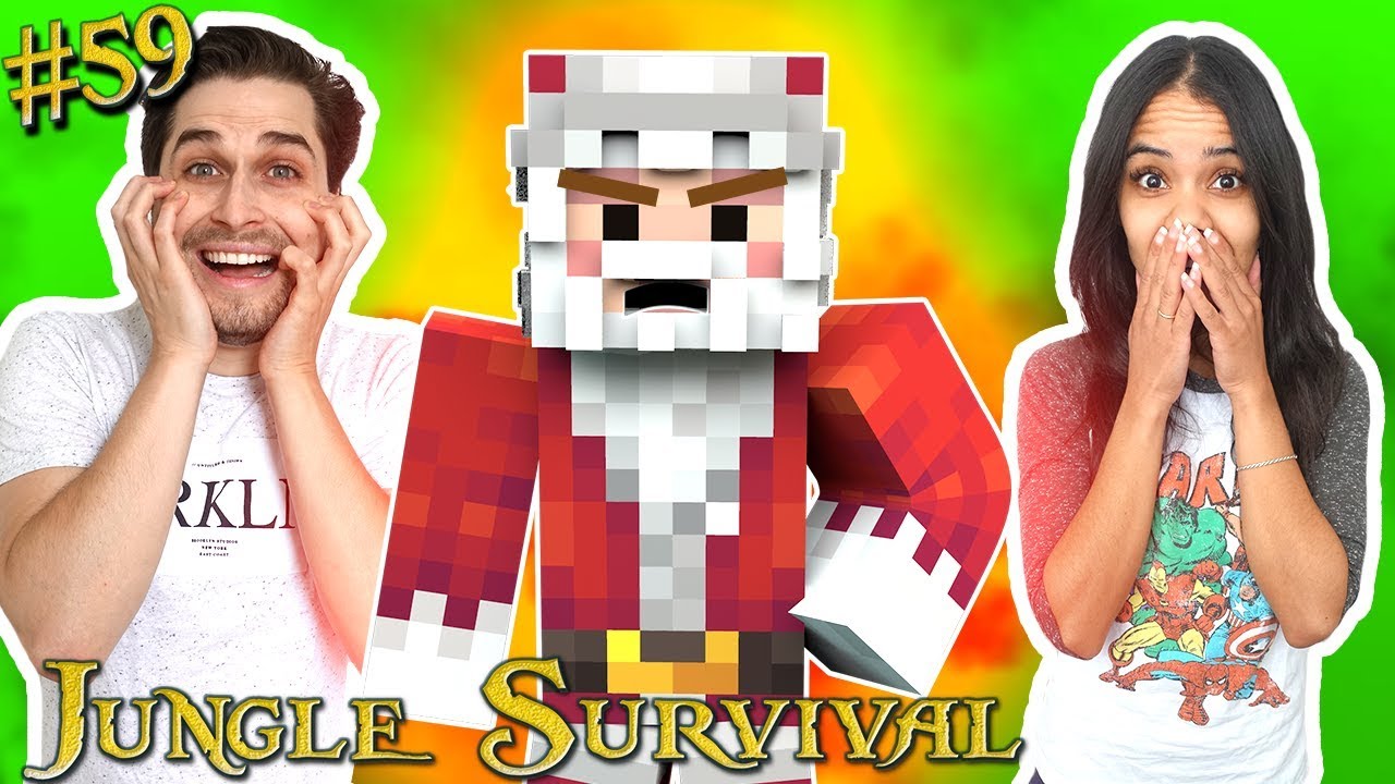 DE KERSTMAN IS BOOS!🎅  - JUNGLE SURVIVAL #59