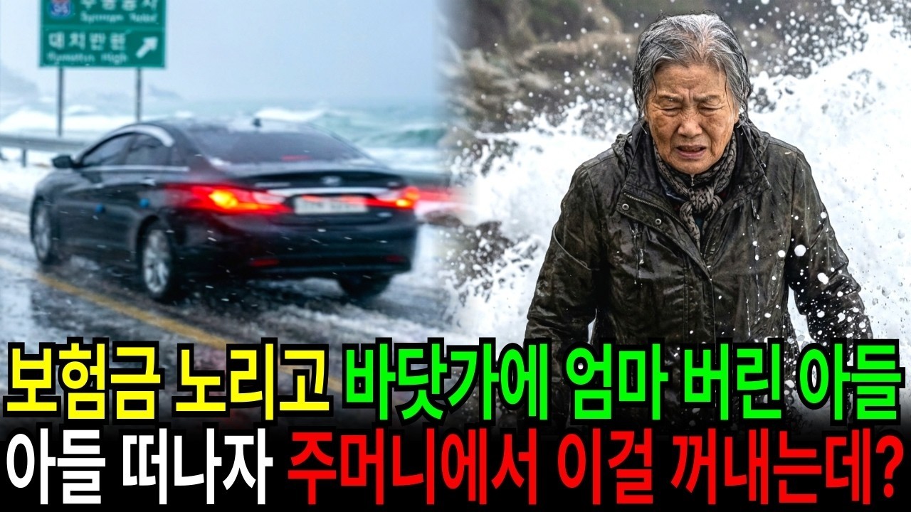 요양원비 아끼려고 엄마를 바닷가에 버리고 떠났던 아들 5분 뒤 사색되어 돌아오는데   ㅣ노후사연ㅣ사연라디오ㅣ오디오드라마