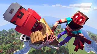 Horror Minecraft, But I Survive By BUILDING..