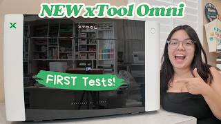 I Got the xTool Omni! Testing UV Printing for the First Time